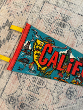 Load image into Gallery viewer, Vintage California Pennant
