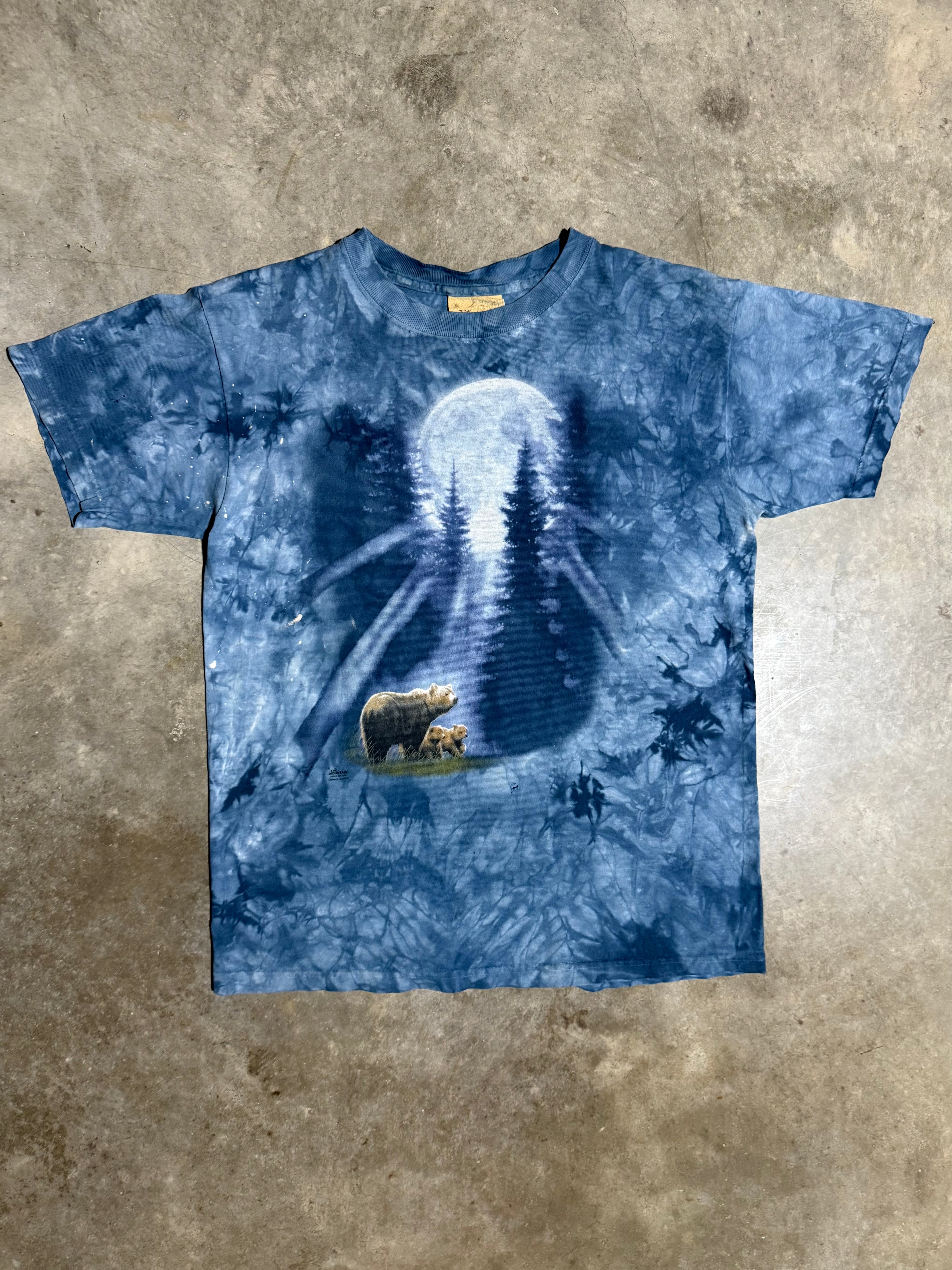 Vintage 2003 The Mountain Bear Tie Dye Shirt (M)