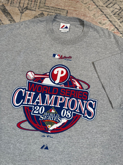 2008 Phillies World Series Champions T-Shirt (XL)