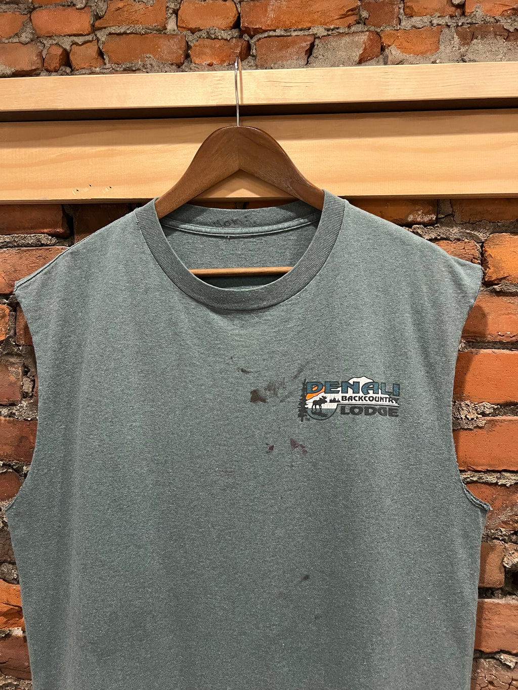 Vintage Denali Backcountry Lodge Cutoff Shirt (XL)