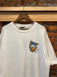 Vintage Angry Donald Duck Double Sided Shirt (XL)