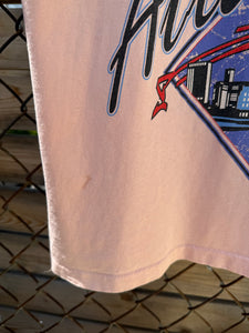 Vintage Distressed Javaman Coffee/Atlanta Georgia Mountain Gear Test Print Shirt (L/XL)