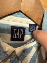Load image into Gallery viewer, Vintage Gap Blue Striped Shirt (L)
