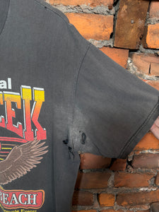 Vintage 1997 Bike Week Distressed Tee (L)