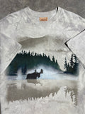 Vintage 2002 Moose In Lake The Mountain Dyed Tee (XL)