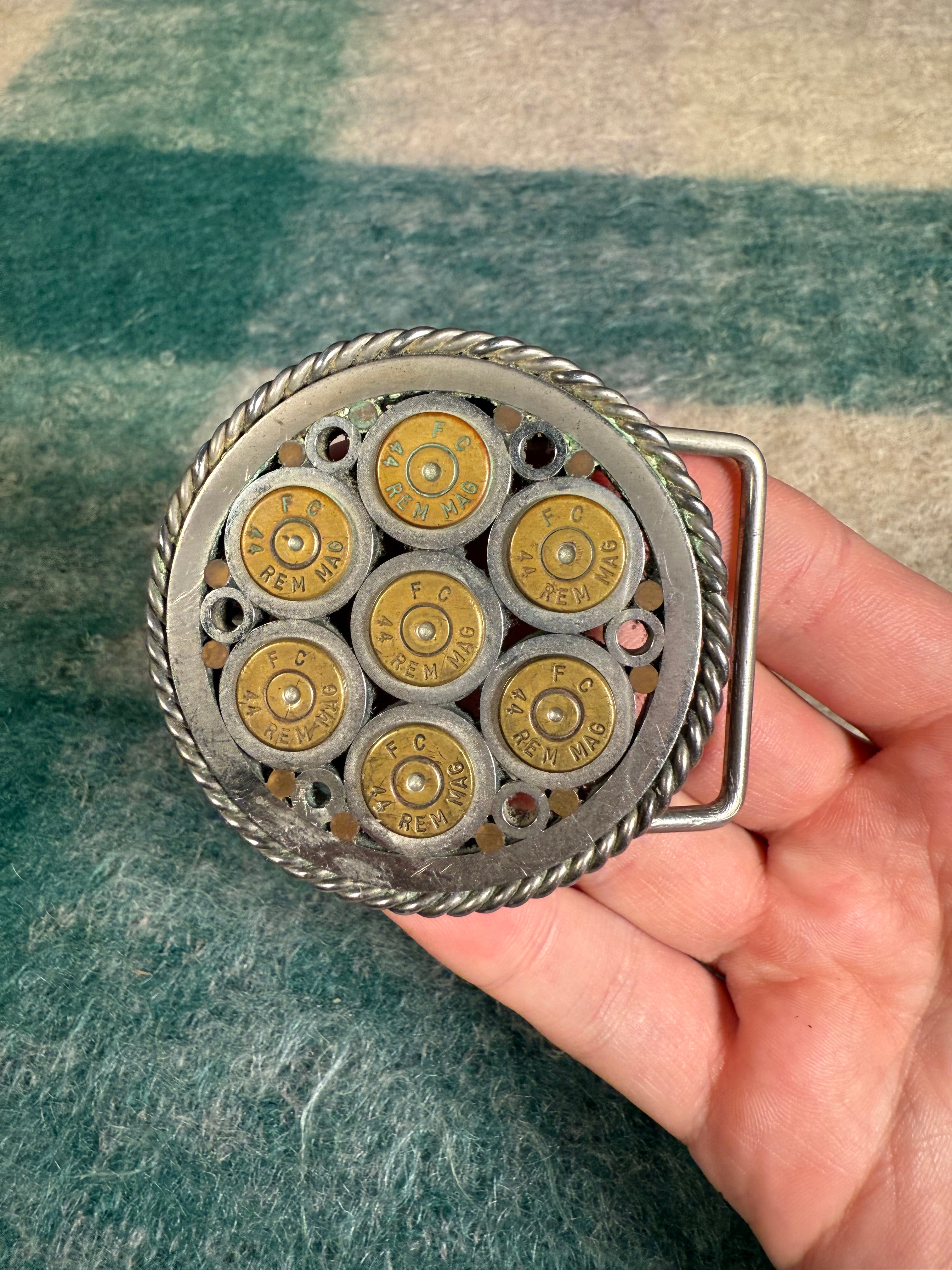 Vintage Bullet Belt Buckle