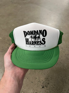 Vintage Pompano Harness Truck Trucker Hat