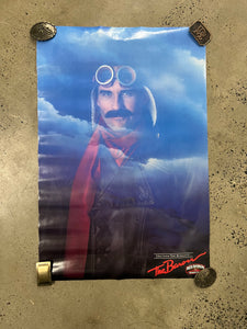 Vintage Red Baron Frozen Pizza Double Sided Poster (2ftx3ft)