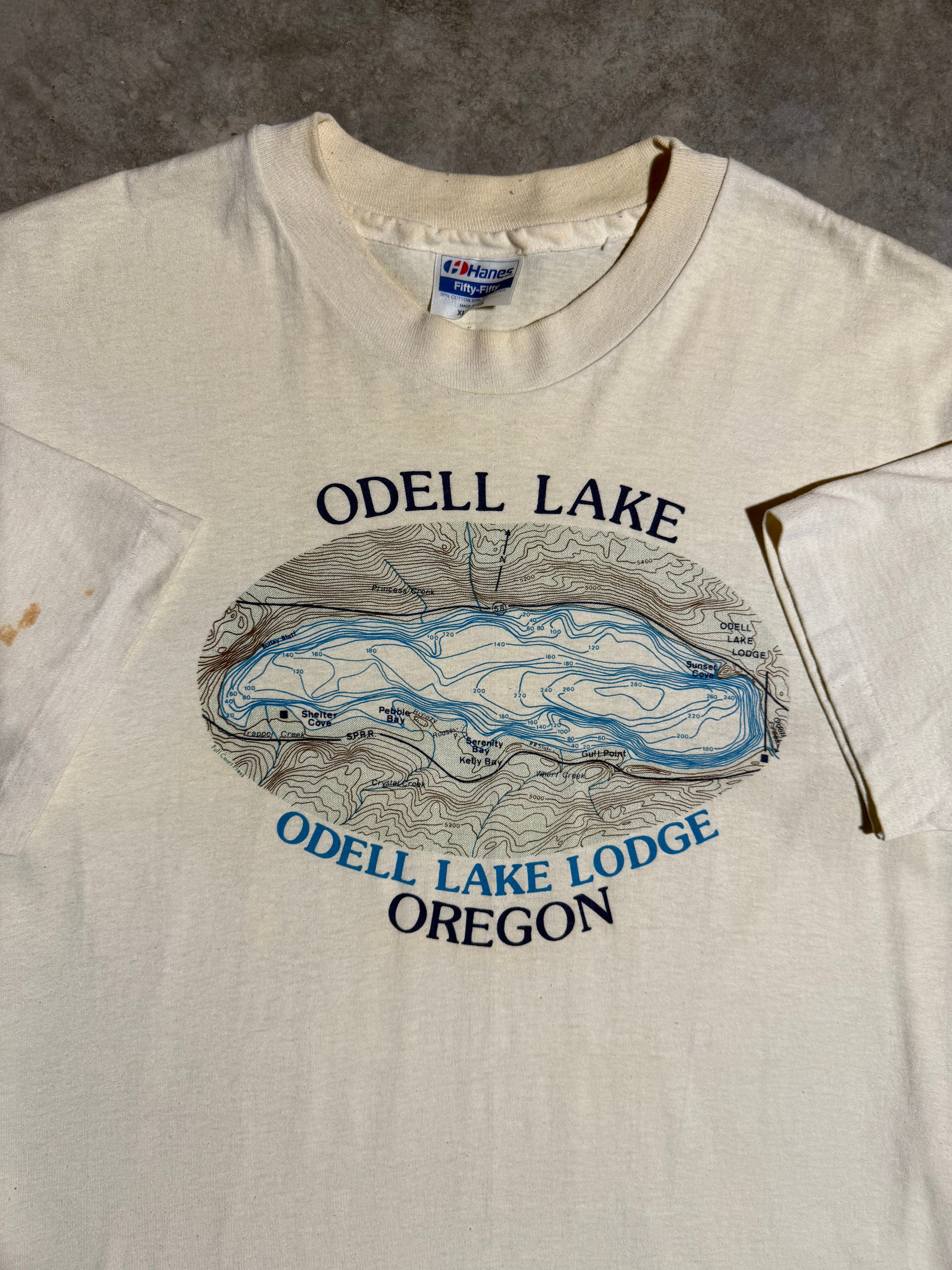 Vintage Odell Lake Oregon Early 90s Shirt (L)