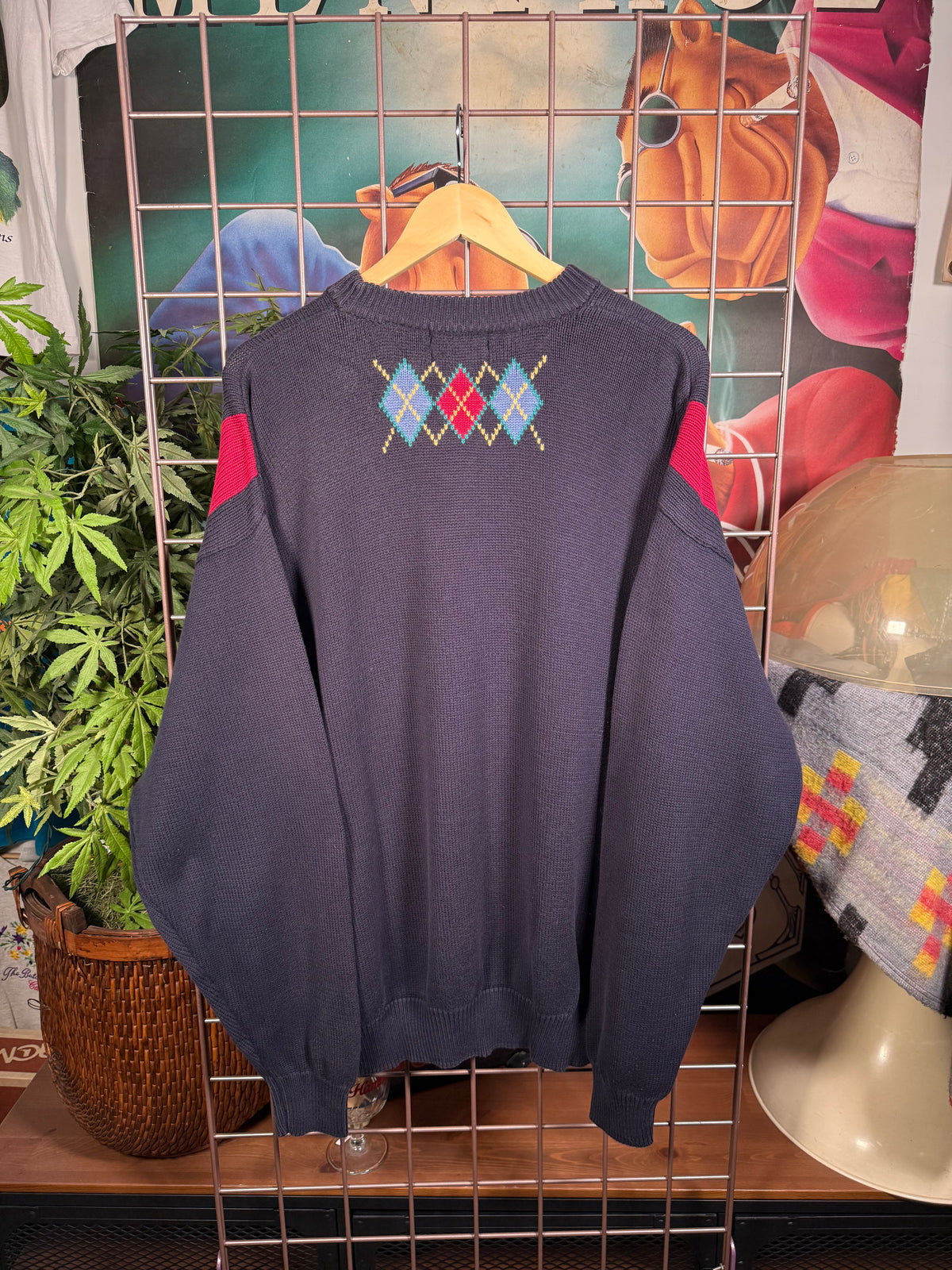 Vintage Jantzen Golf Knit Sweater (XL)
