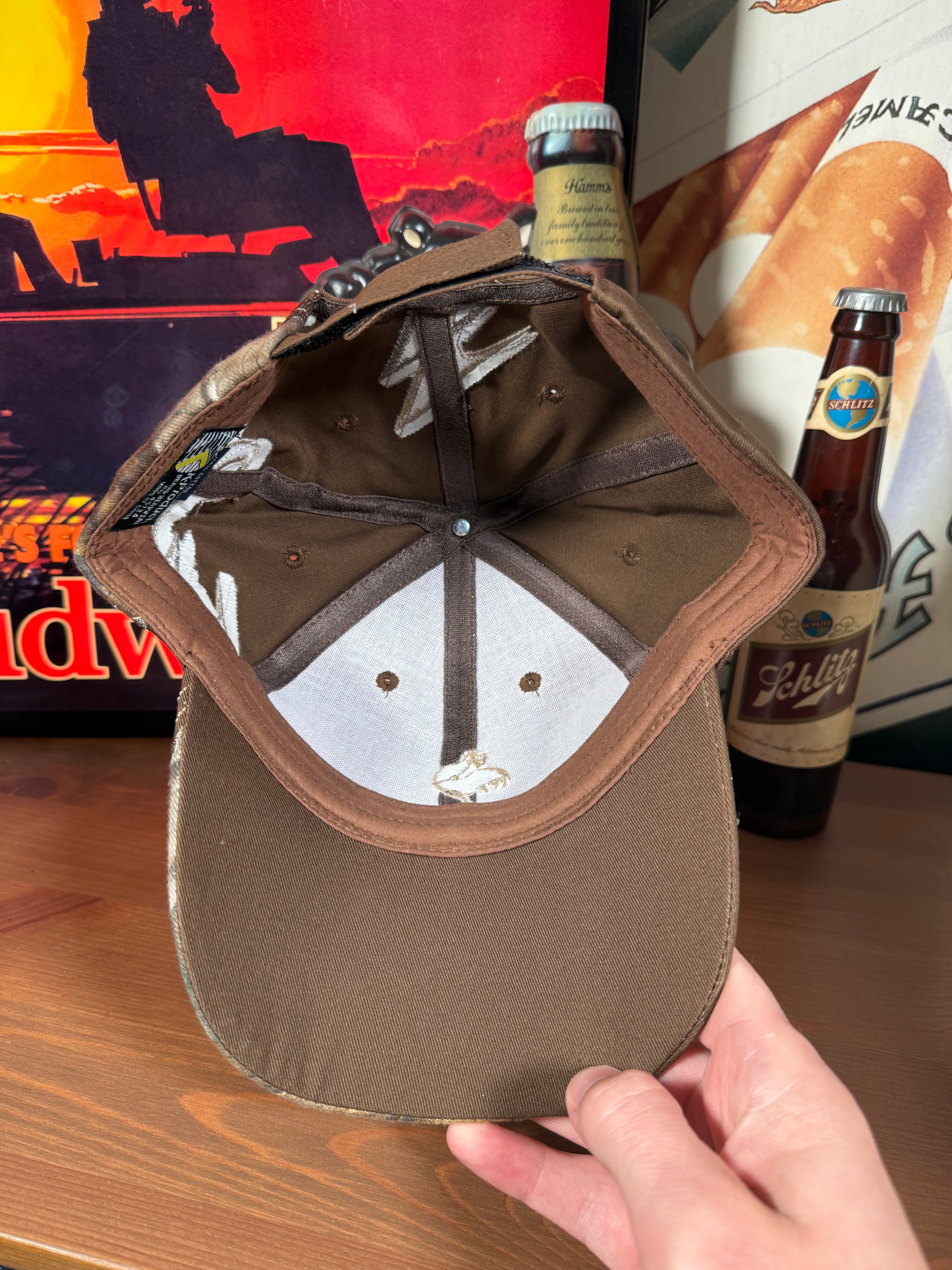 Vintage Y2K Crow’s Seeds Camo K Products Hat