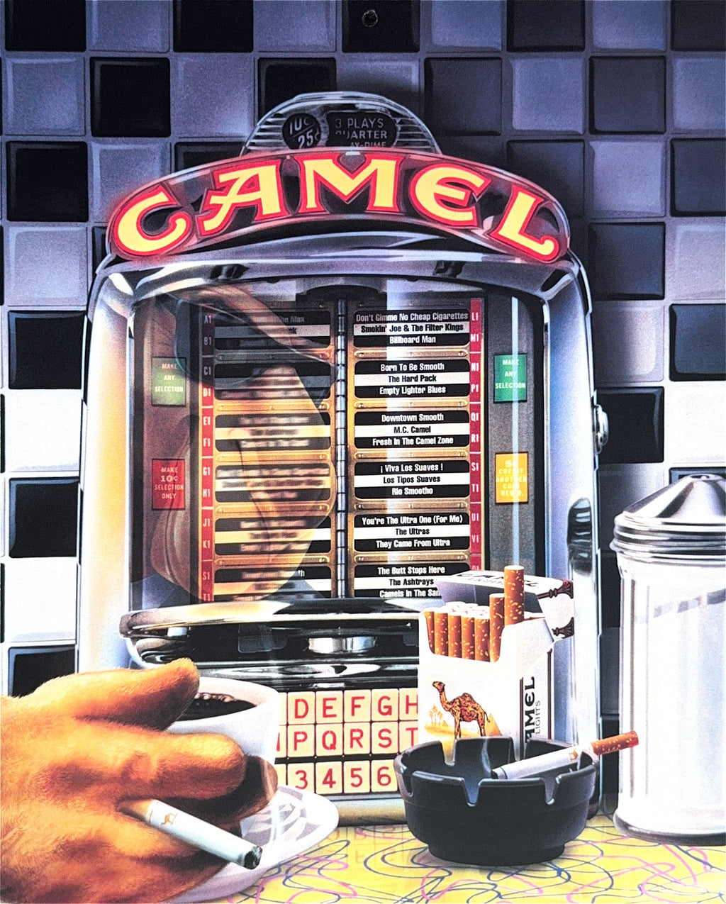 Vintage 1992 Camel Calendar