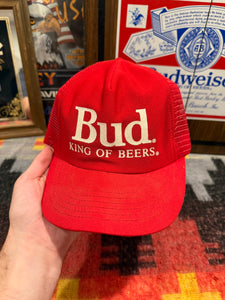Vintage Budweiser Kit of Beers Trucker Hat
