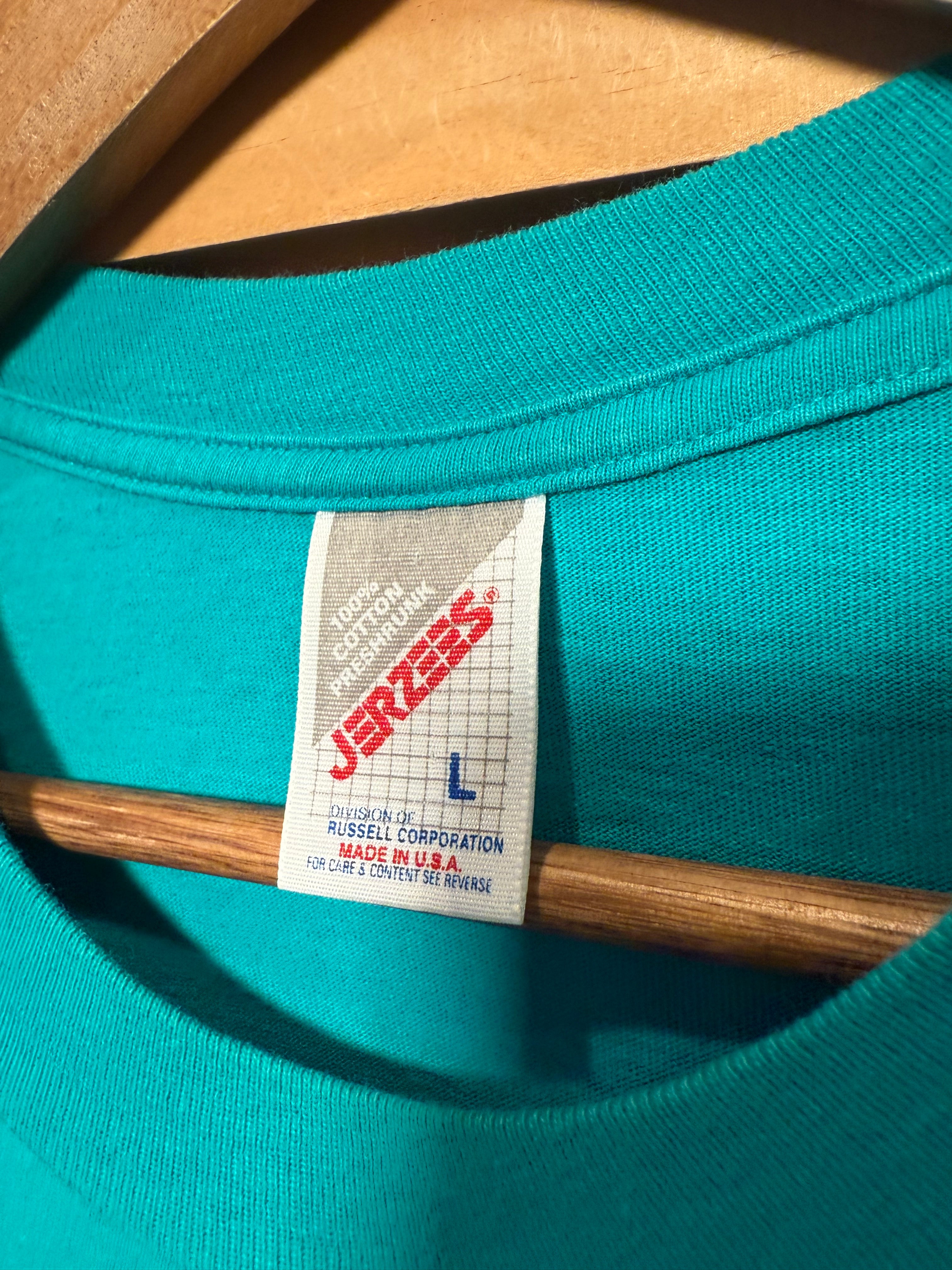 Vintage 90s South Padre Island Double Sided Tee (L)