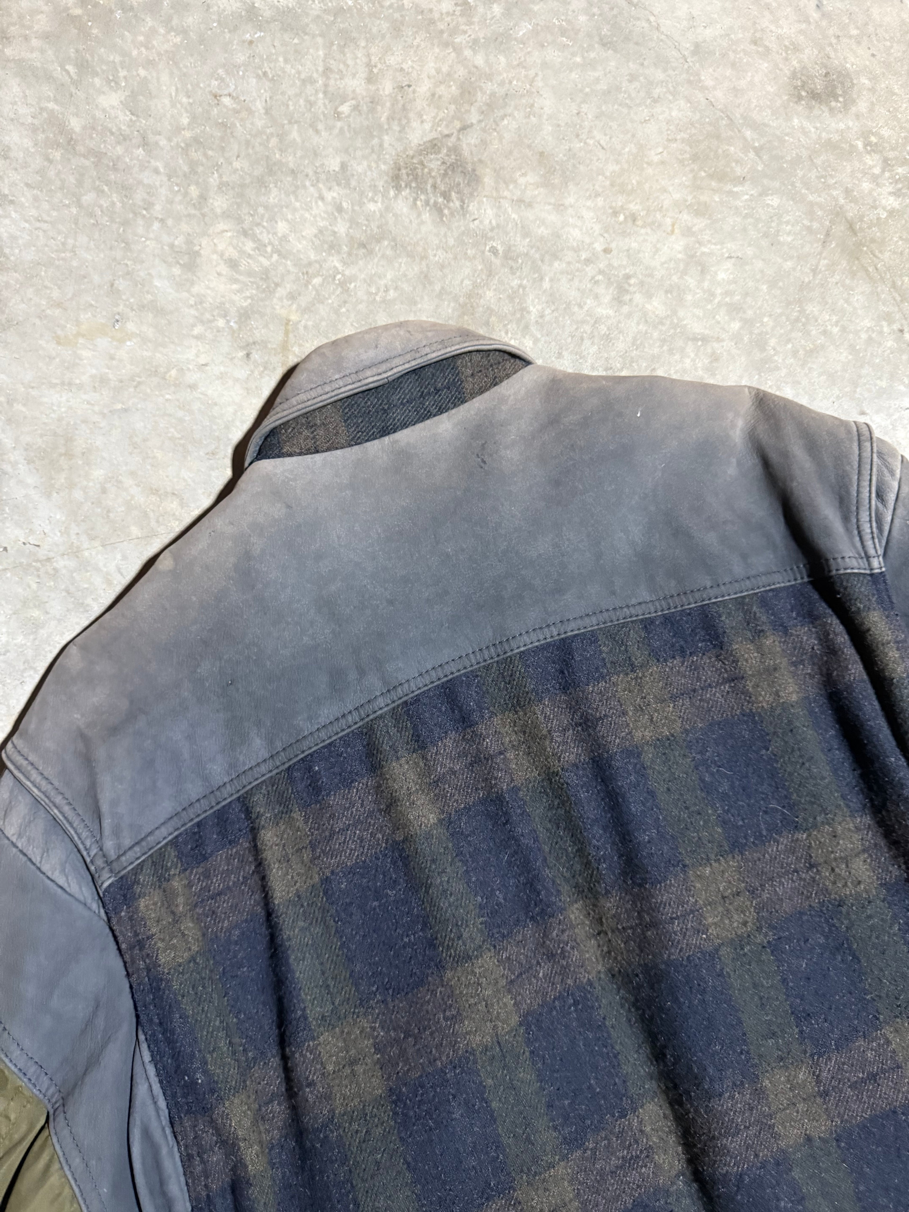 Vintage New River Flannel Back Jacket (M)