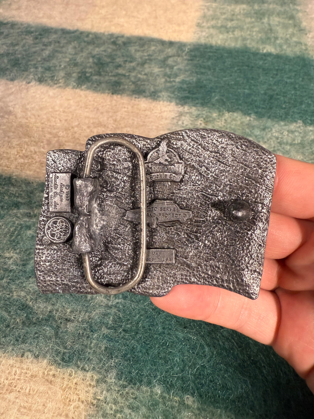 Vintage 1992 American Lawman Belt Buckle