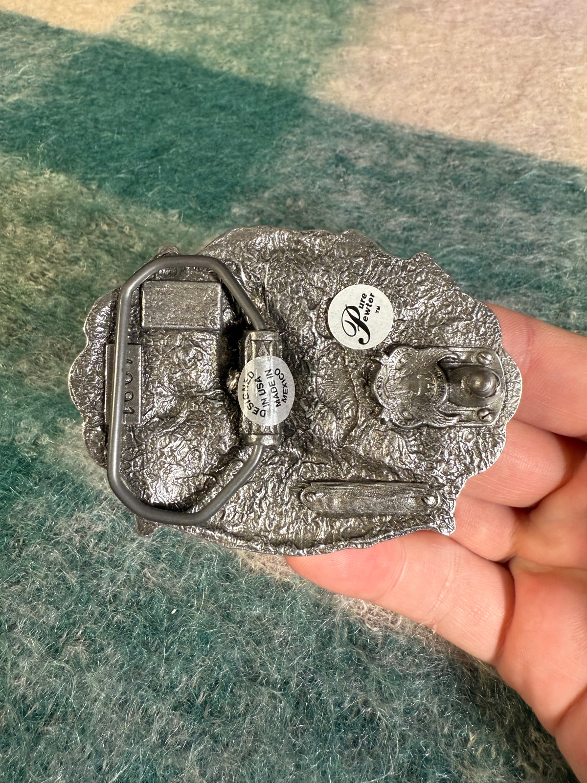 Vintage Carnie Clown Belt Buckle
