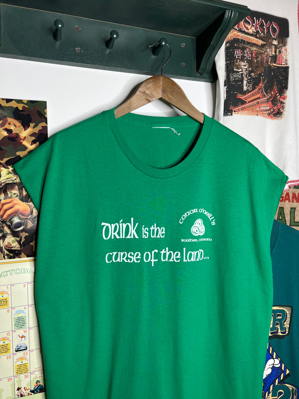 Vintage Conor Oneills Bar Cutoff Tee (XL)