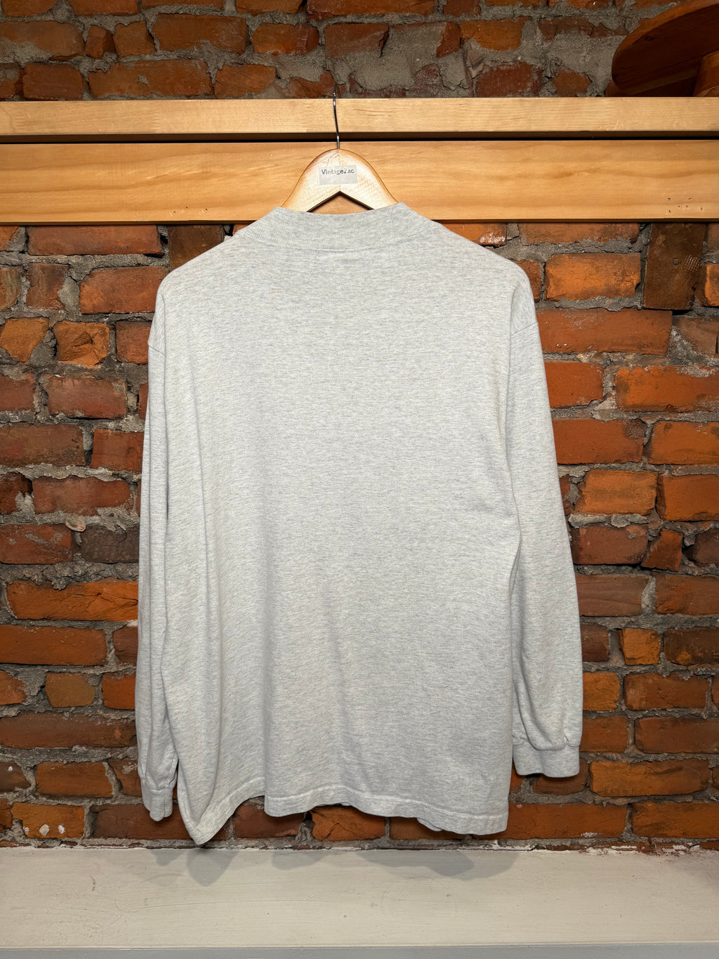 Vintage Penn State Mock Neck Embroidered Longsleeve (L)