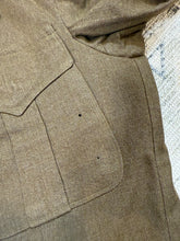 Load image into Gallery viewer, Vintage Wool Military Jacket (32R See Measurements)
