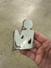 Load image into Gallery viewer, Vintage 2004 Afro Girl Belt Buckle
