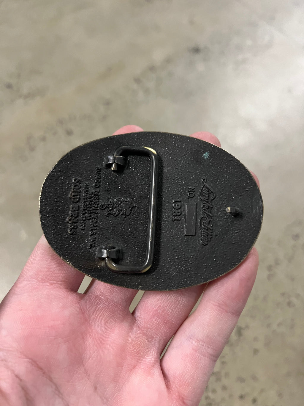 Vintage Totco Oil Drilling Belt Buckle