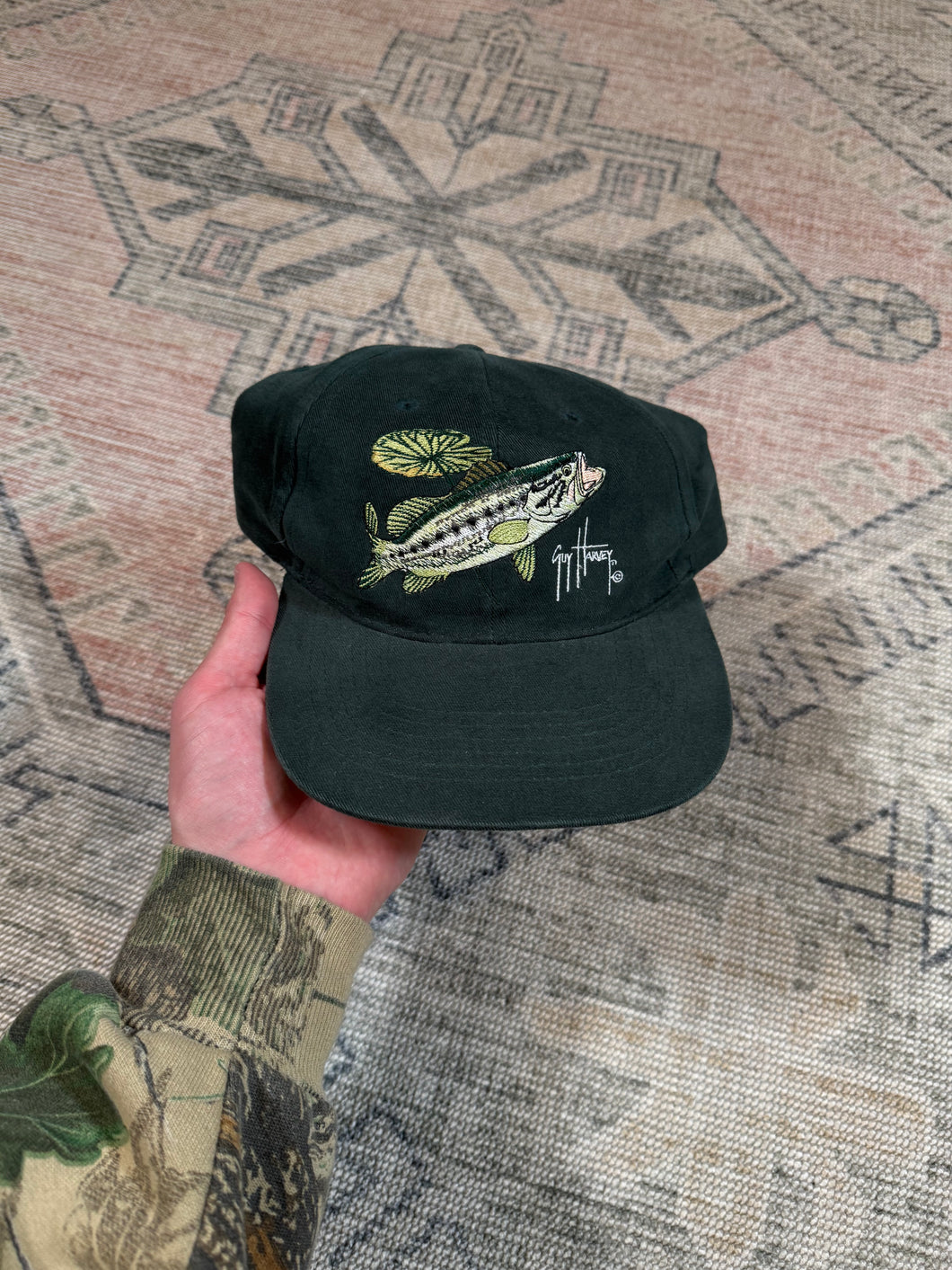 Vintage Guy Harvey Fish Strapback Hat