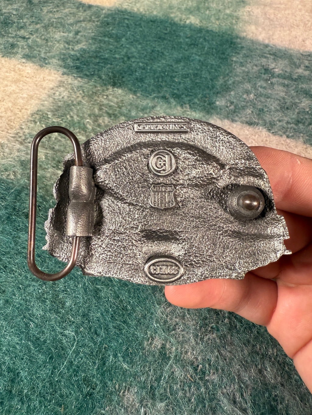Vintage Broadway Limited Railroad Belt Buckle