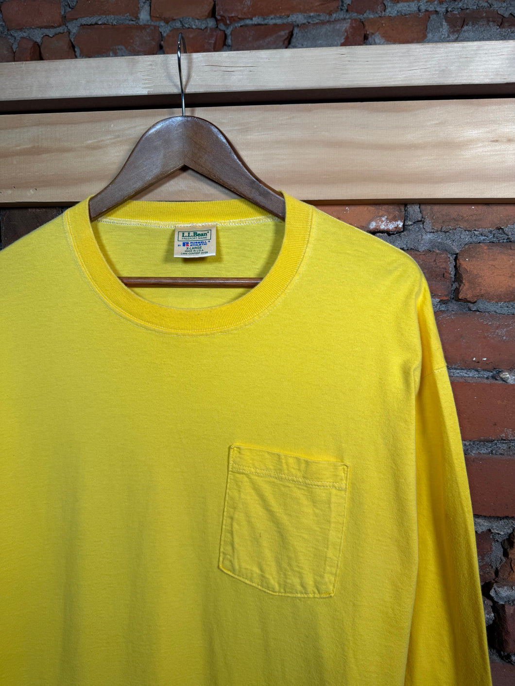 Vintage LL Bean By Russell Athletic Longsleeve Shirt (XL)