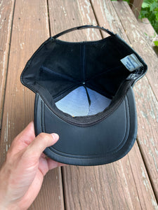 Vintage Leather Miller Lite SnapBack Hat