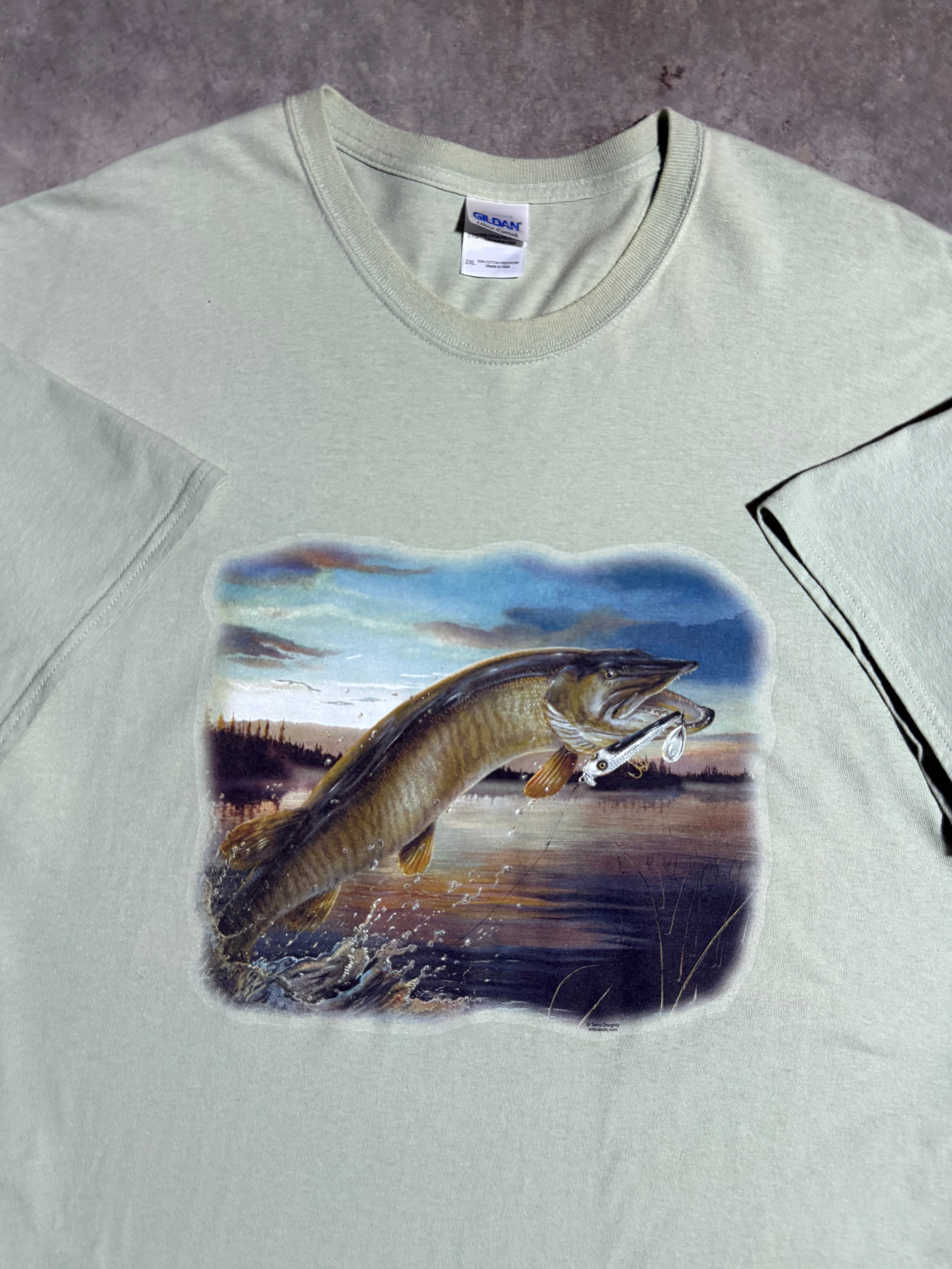 2000s Fishing Tee (2XL)