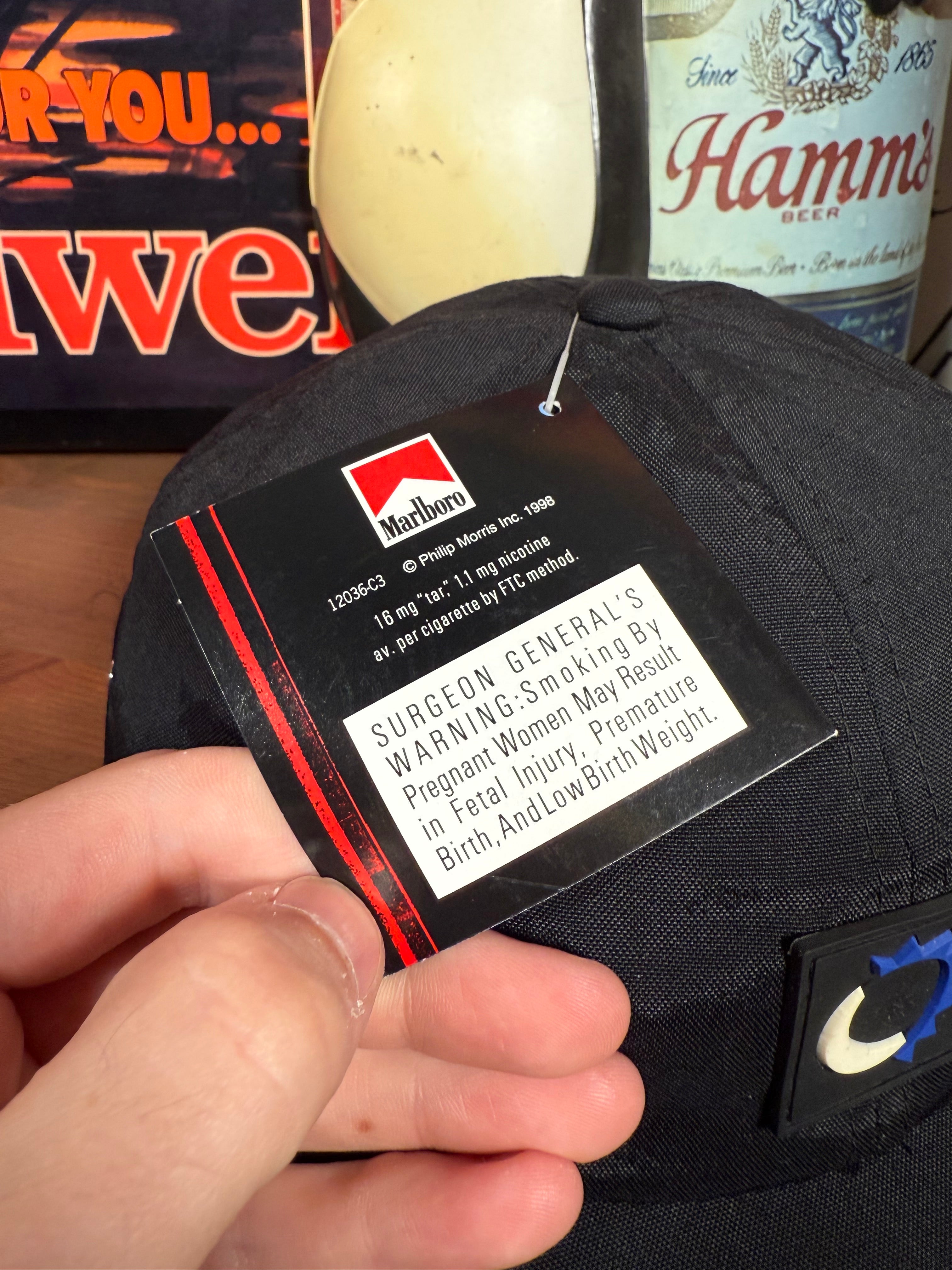 Vintage Unworn 1999 Marlboro Sun and Moon Hat