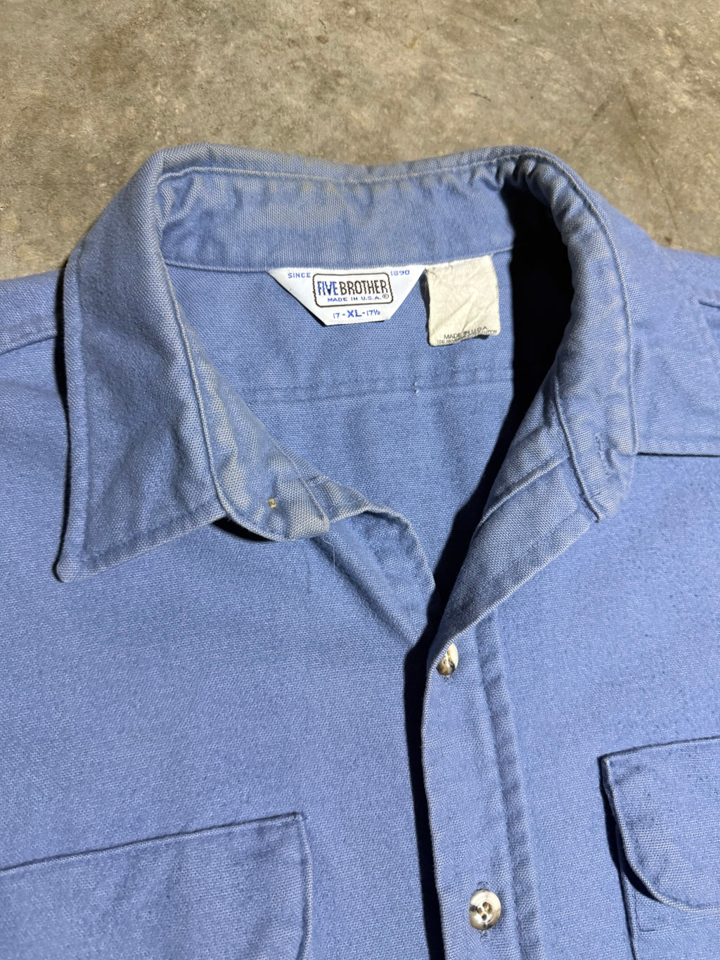 Vintage Five Brothers Button Up Shirt (XL)