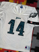 Load image into Gallery viewer, Vintage 90s Eagles Champion Detmer Jersey (Youth L)
