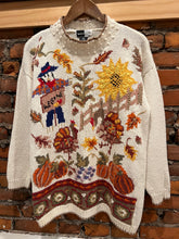 Load image into Gallery viewer, Vintage Falltime Embroidered Sweater (WL)
