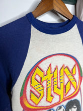 Load image into Gallery viewer, Vintage 80s Styx Wizard Concert Shirt (WS)
