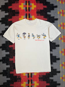 Vintage 90s Donald Duck Through The Years Double Sided Shirt (L)