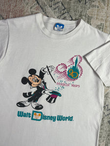 Vintage 80s Walt Disney World 20th Anniversary Tee (WM)
