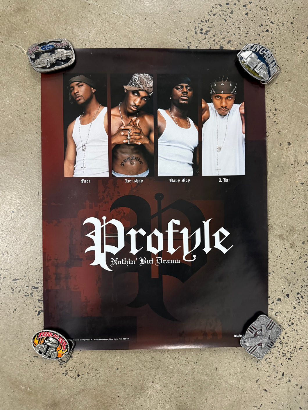 Vintage 2000 Profyle Double Sided Music Poster (18x24)