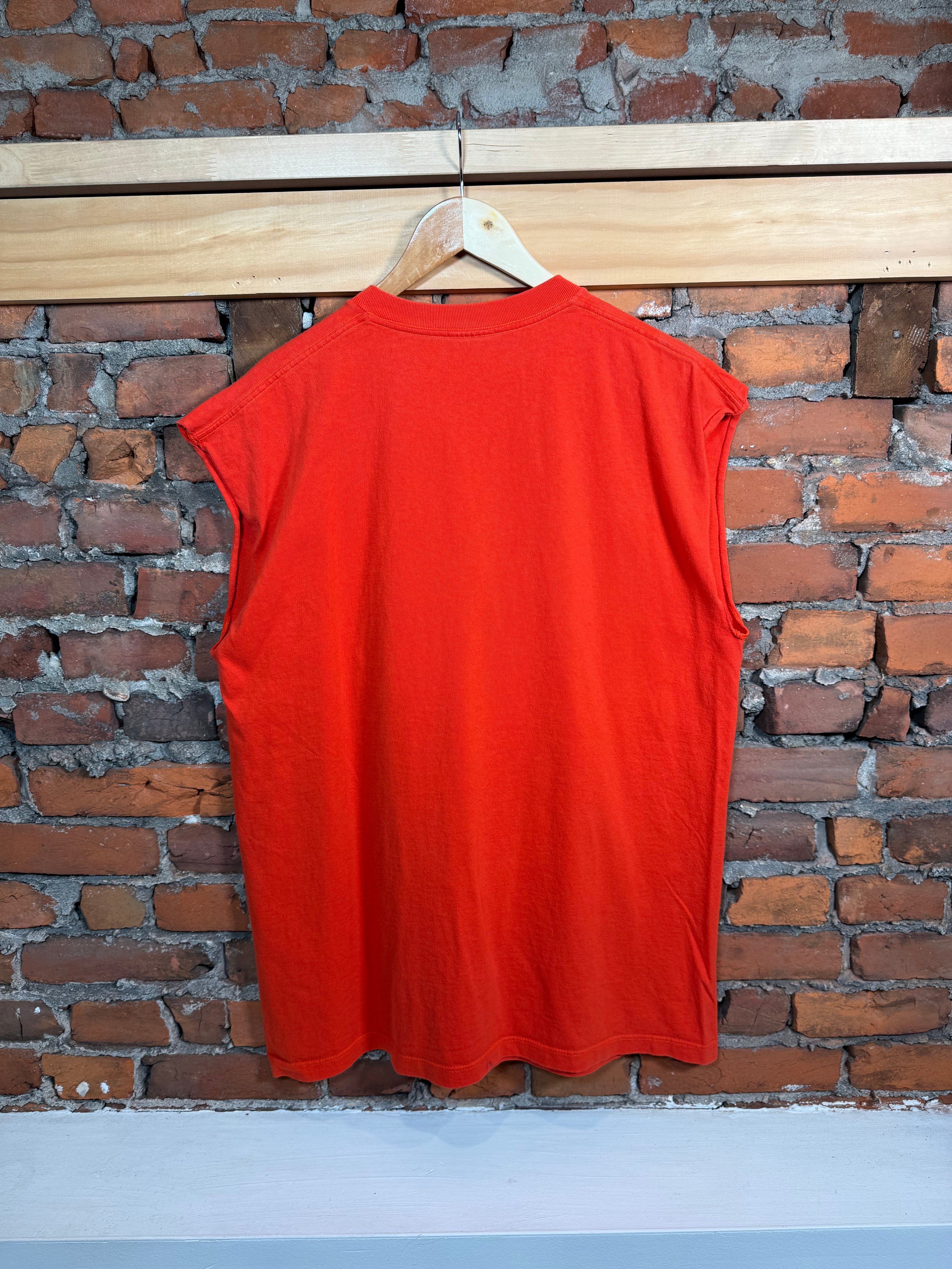 Vintage Orange Cutoff Tee (XL)
