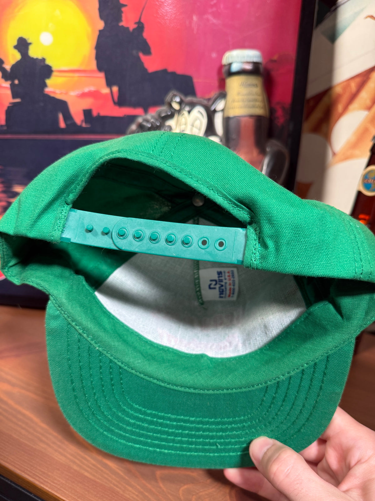 Vintage Seagrams Raspberry Ginger Ale Snapback Hat