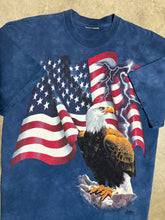 Load image into Gallery viewer, Vintage 2001 American Flag Bald Eagle T-Shirt by the Mountain (XL)
