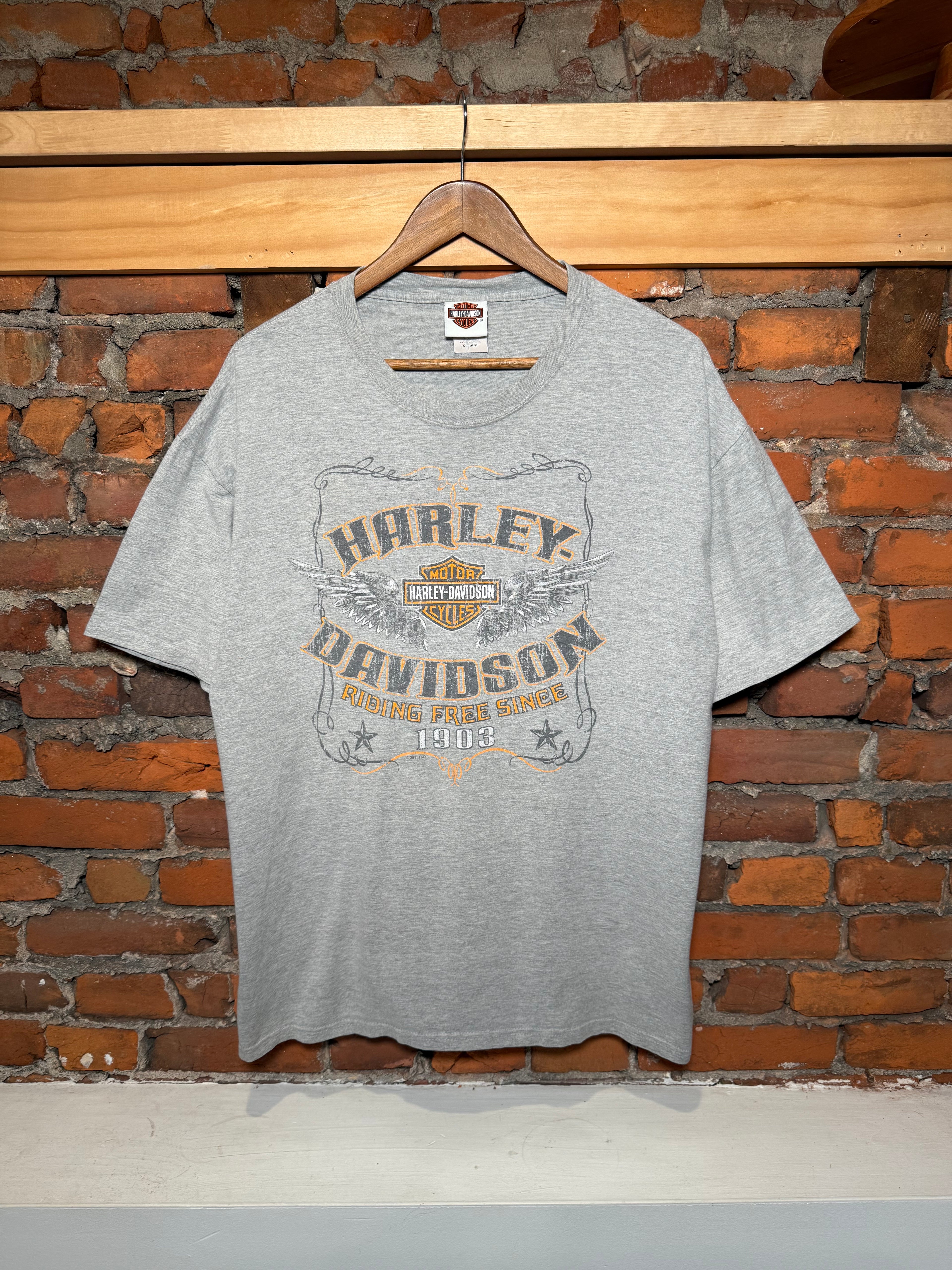 2000s Harley Davidson Smoky Mountains T-Shirt (XL)