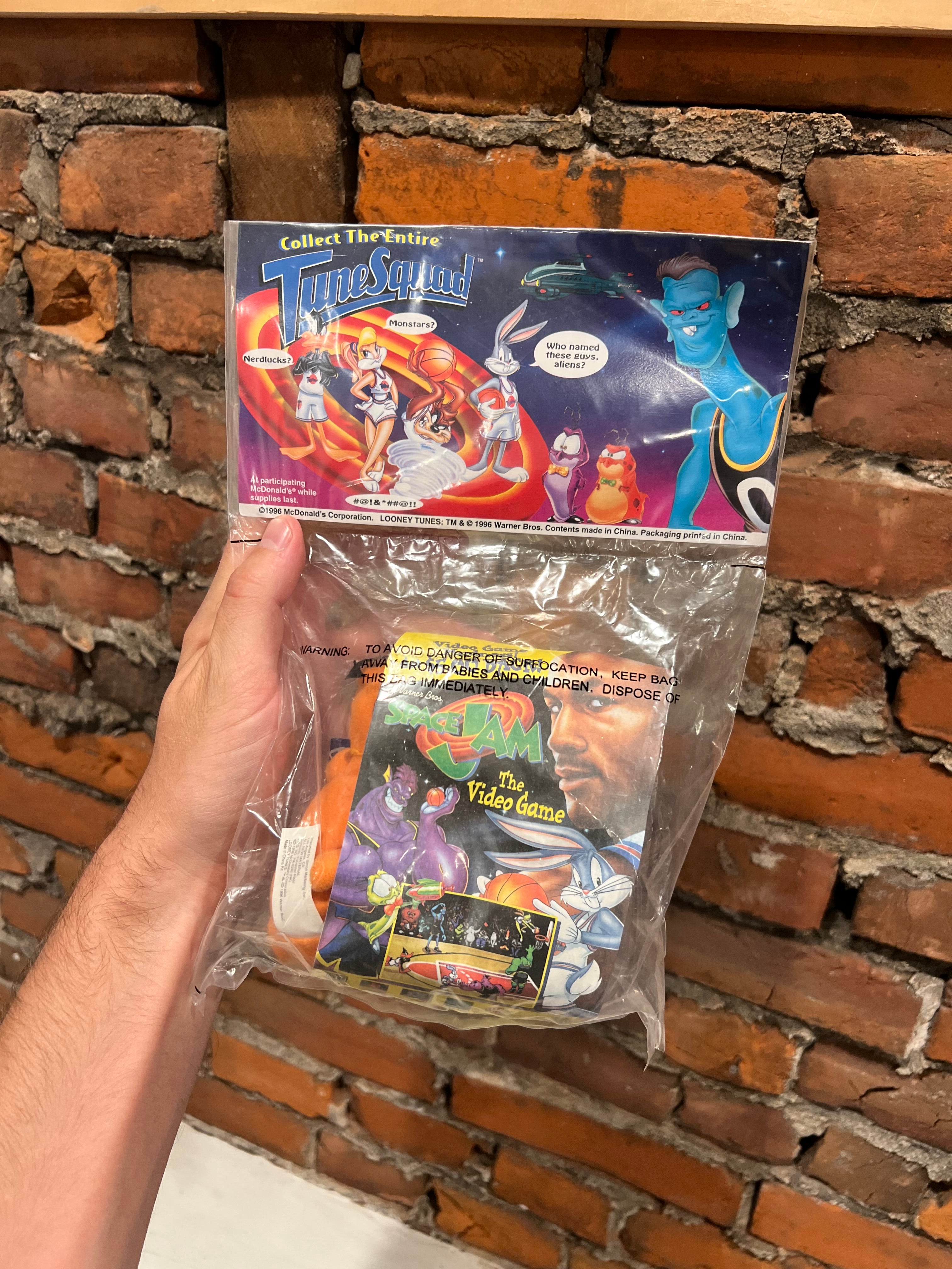 Vintage Space Jam McDonald’s Nerdlucks Plushes