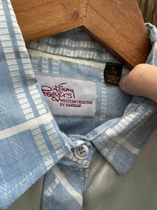 Vintage Kenny Rogers Womens Silk Detail Shirt (WM, See measurements)