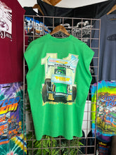 Load image into Gallery viewer, Vintage Green Steve Kinser Sprint Car Cutoff Shirt (2XL)
