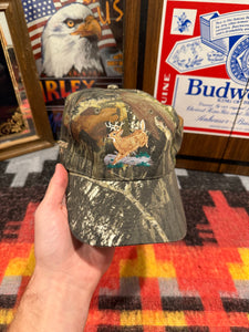 Vintage Camo Deer Hat