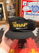 Load image into Gallery viewer, Vintage Cigs The Wrap Black SnapBack
