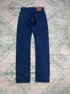 Vintage 90s Levi’s 505 Blue Button Fly Jeans (29x36)