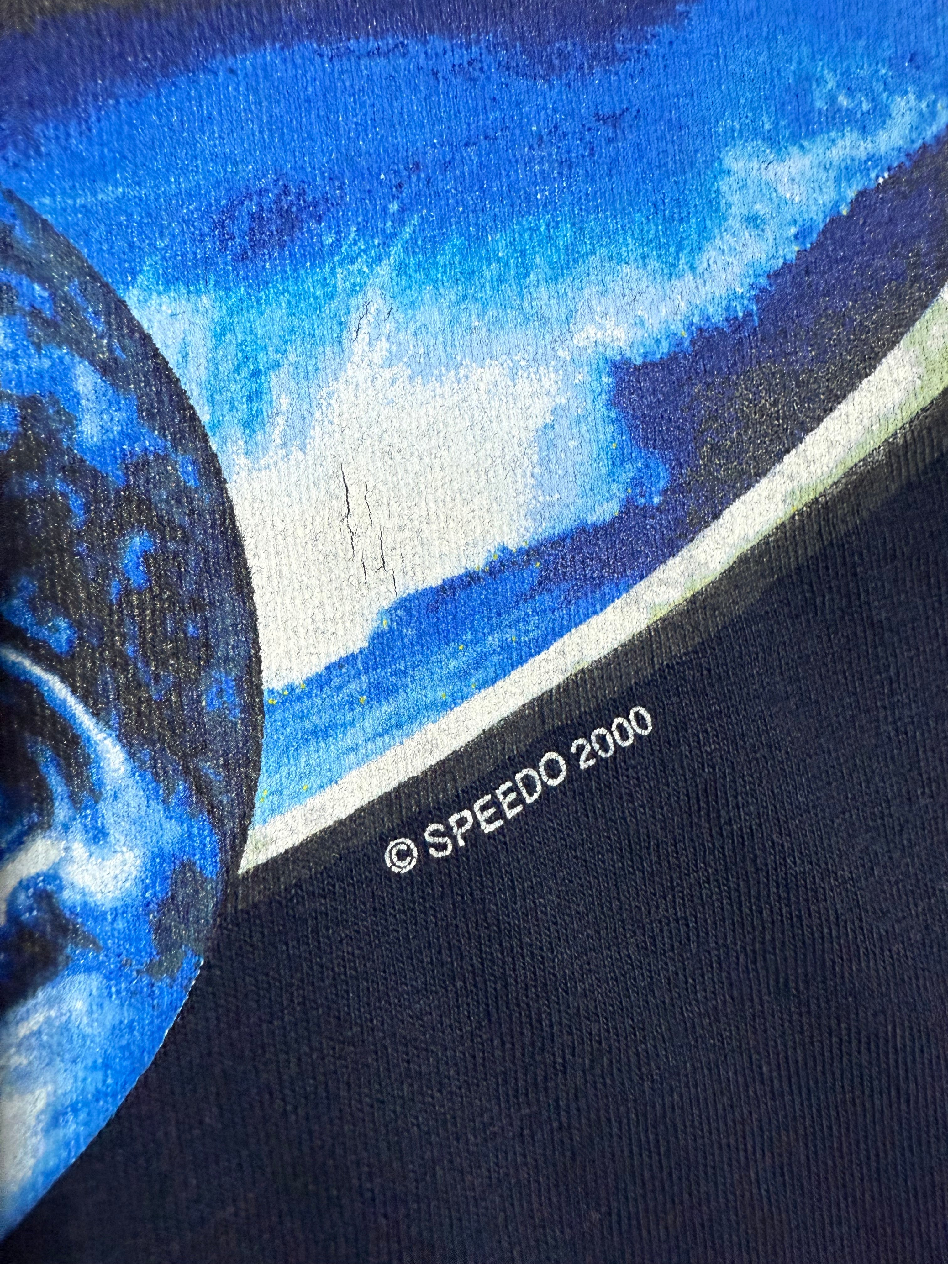 Vintage 2000 Speedo Earth T-Shirt (L)